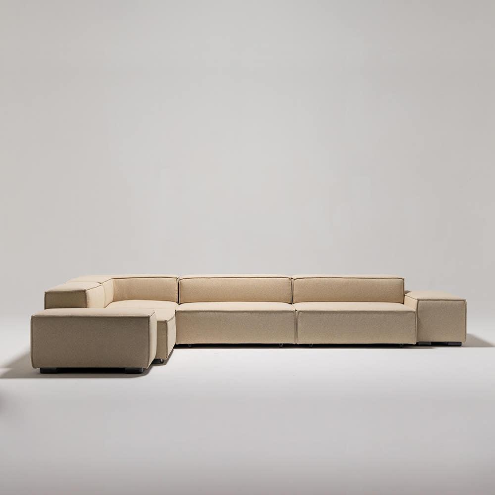 로힘 코너형 전동슬라이딩 쇼파 리클라이너 모션 침대형 넓은 모듈 확장형