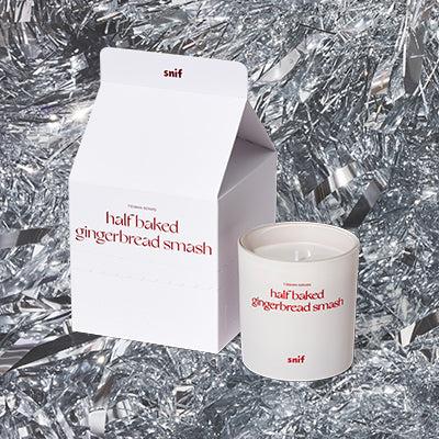 Half Baked Gingerbread Smash Candle