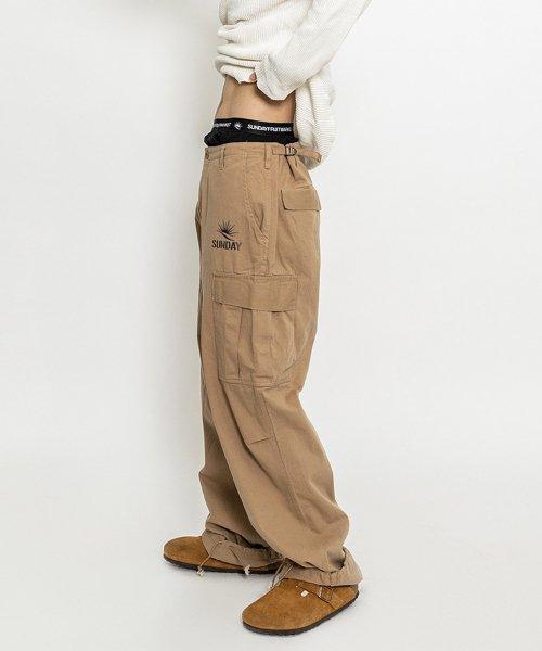 SUNDAY CARGO PANTS BEIGE