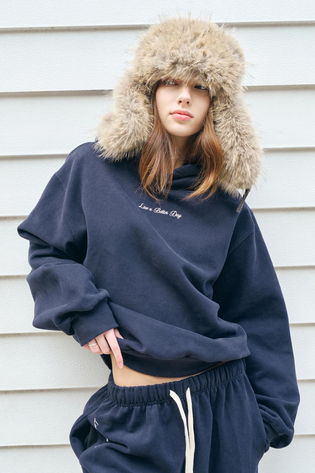 THERMOEASE HOODIE (NAVY)