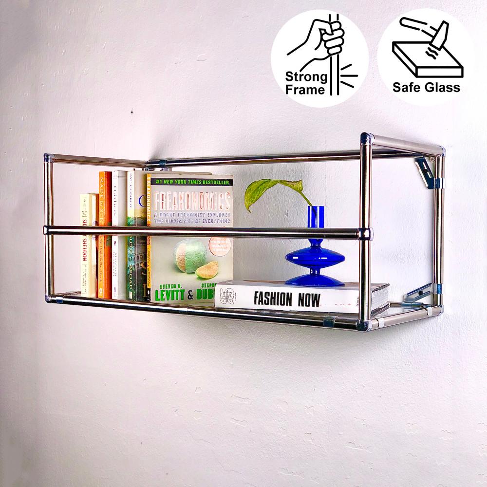 D-1W 미드센츄리 모듈가구 (당일제작 강화유리 완조립)