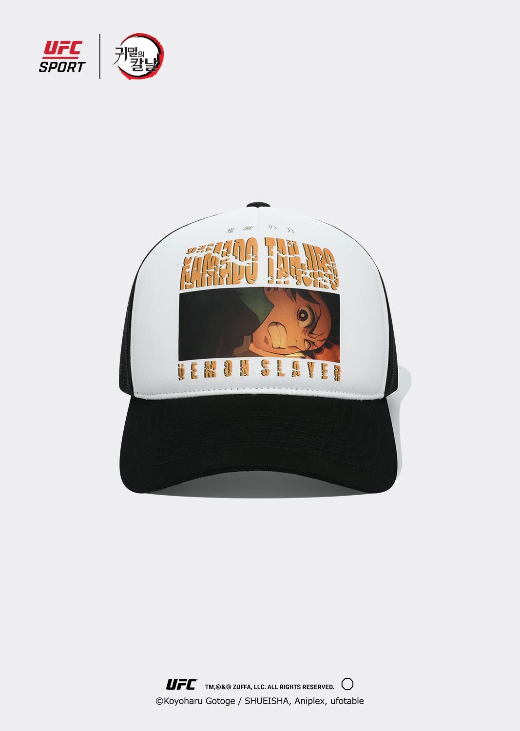 UFC｜귀멸의 칼날 탄지로 트러커 캡 블랙 U2HWW2376BK