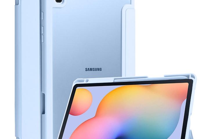 삼성 갤럭시탭 S6 라이트 아크릴 펜수납 북커버 케이스 P610 +사은품 증정