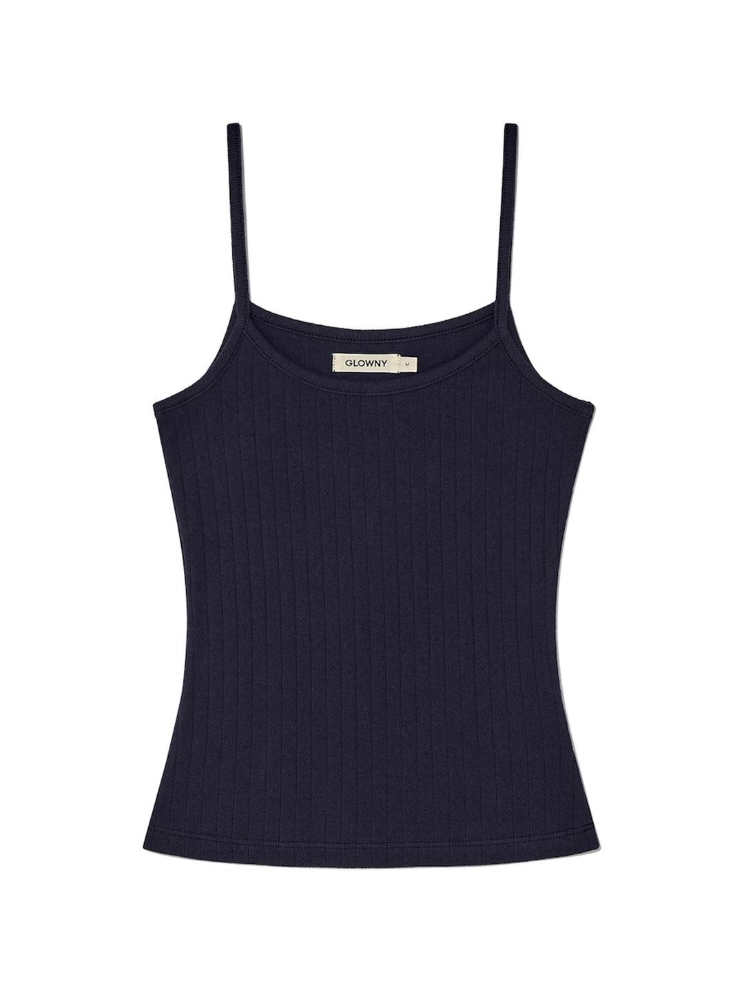 PROVINCE EYELET TANK (NAVY)