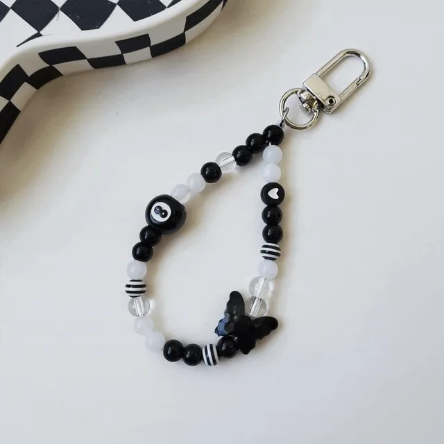 (made) 8볼 유니크 비즈 키링