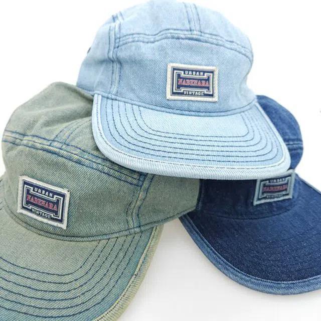 주문폭주 유니크 캠프캡 데님워싱캠프캡 대두사이즈