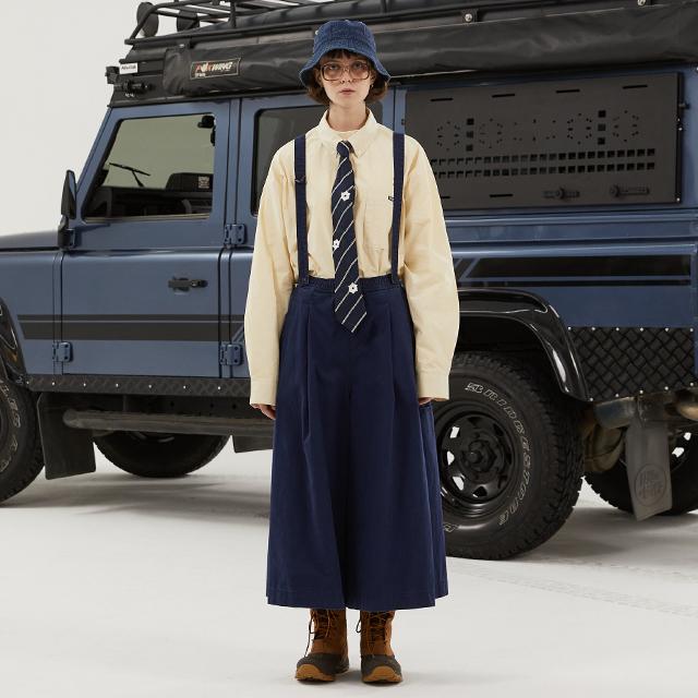 FADED SUSPENDER CUROT PANTS NAVY_FQ1WP61F