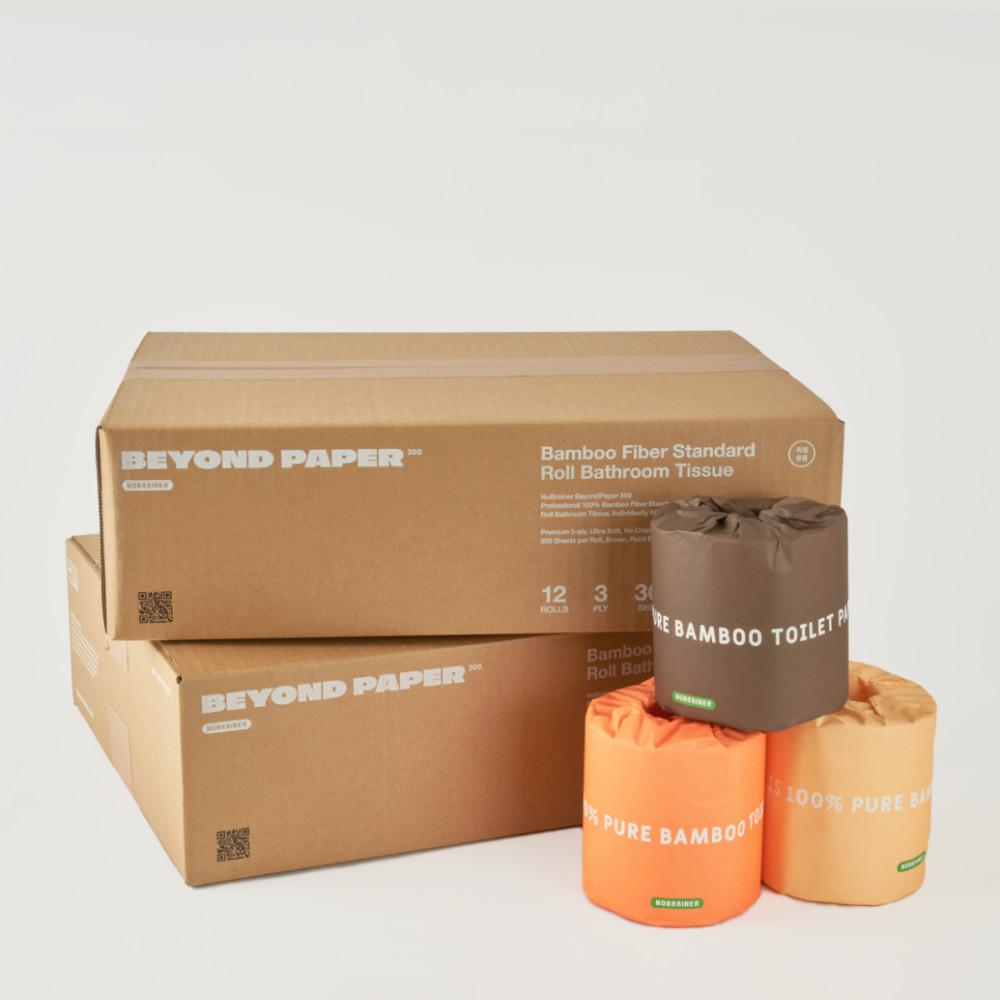 [드엘리사 공구특가] 비욘드페이퍼 나무를 베지 않는 대나무 휴지(즉시배송/정기구독(6개월치))
