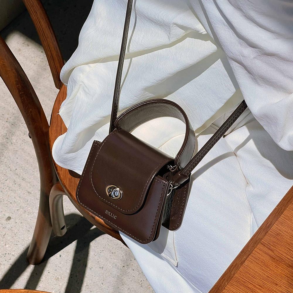 Lily mini bag brown 릴리 미니백 브라운