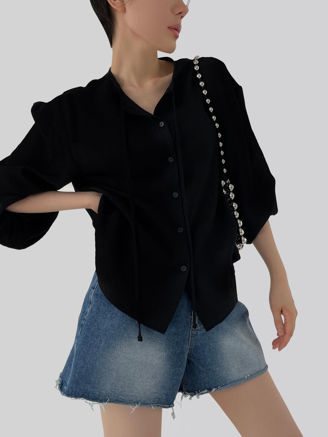 어텀 [made]썸머요루블라우스