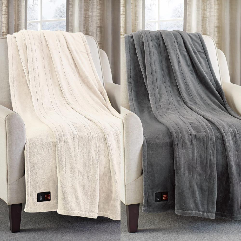 코스트코 브룩스톤 겨울 사무실 극세사 워셔블 온열 전기 담요 블랑켓 블랭킷 이불