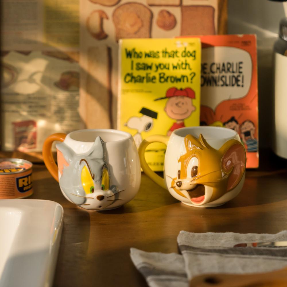 톰과 제리 페이스 머그 Tom&Jerry Mug