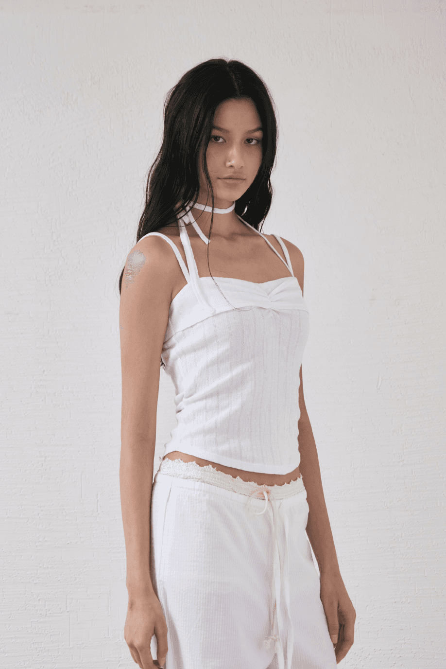FAIRY SLEEVELESS STRAP TOP [WHITE](~7/3 순차 출고)