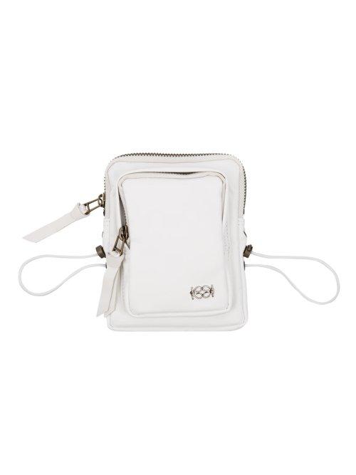 Pleather Mini Bag White