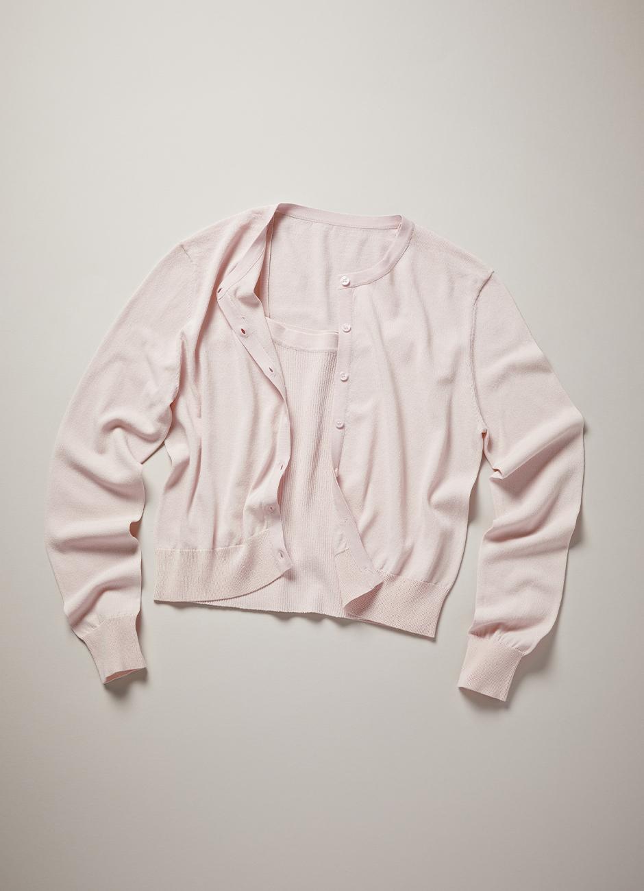 Luisa U-Neck Set, pink