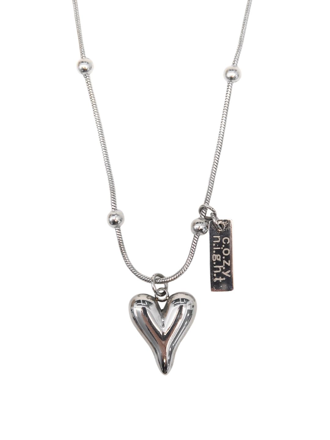 [C.Z.N.T] arrow heart necklace