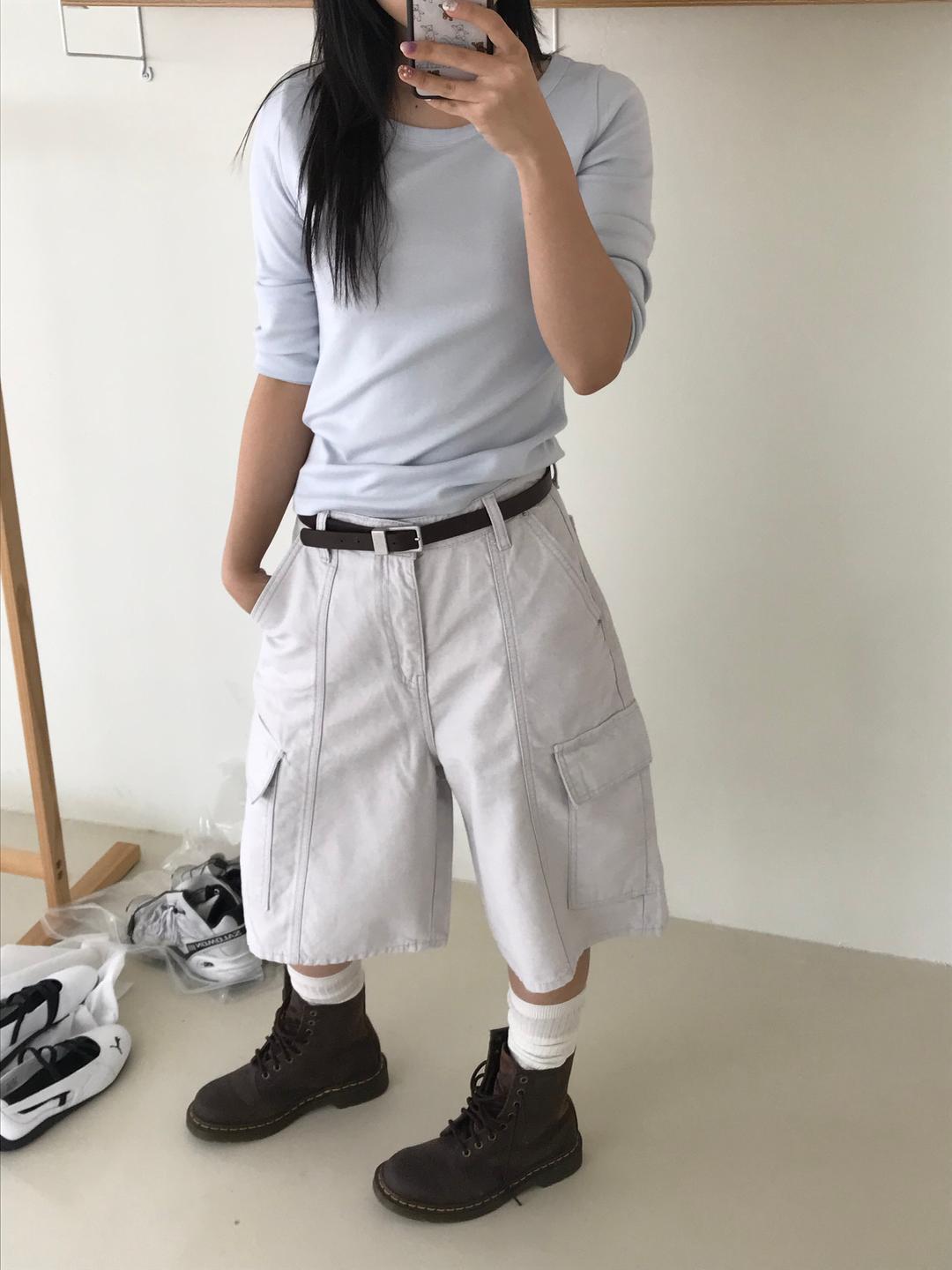 CARGO COTTON HALF PT (2 COLORS, 2 SIZES)