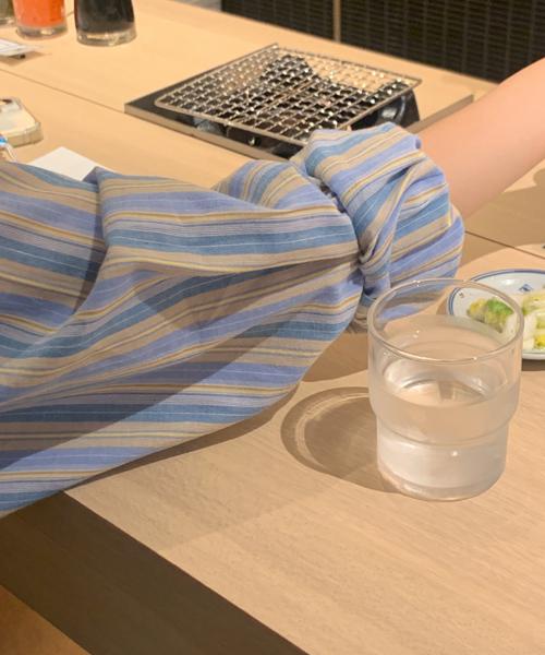 미뉴에트 Ruber shirts (블루)