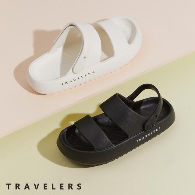 [TRAVELERS] 남여공용 리커버리 슬라이드 샌들 COLOANE_2color