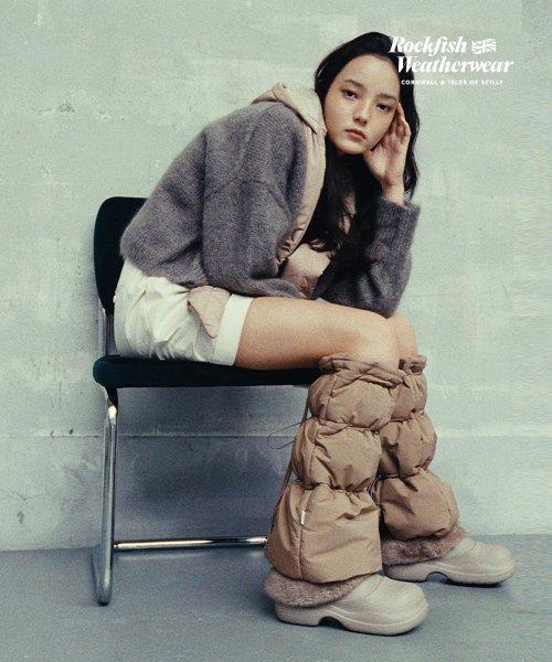 PUFF PADDING LEG WARMER - 4color