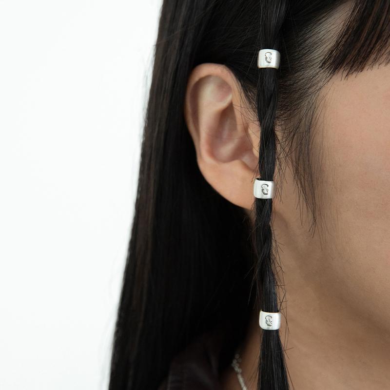 The Earth 25 haircuff (2pieces)(925silver)
