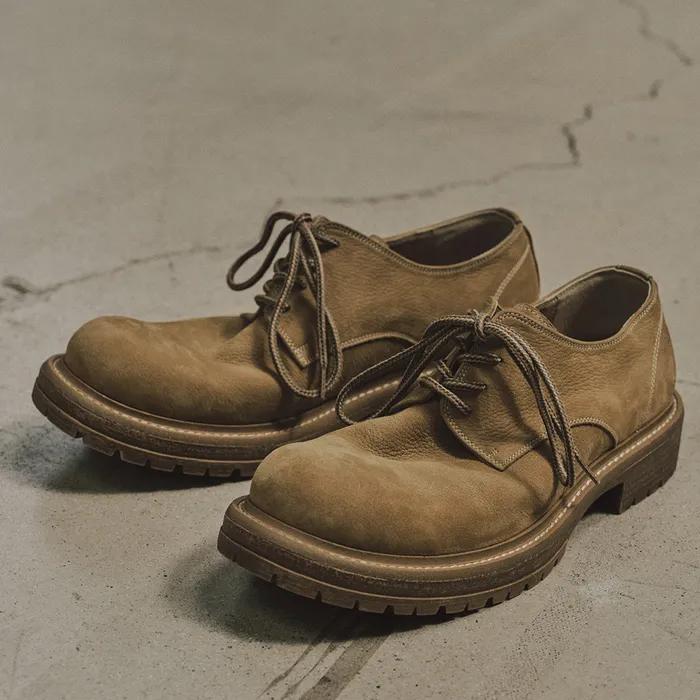 빈티지 캐주얼 키높이 더비 R25M005 (카멜)