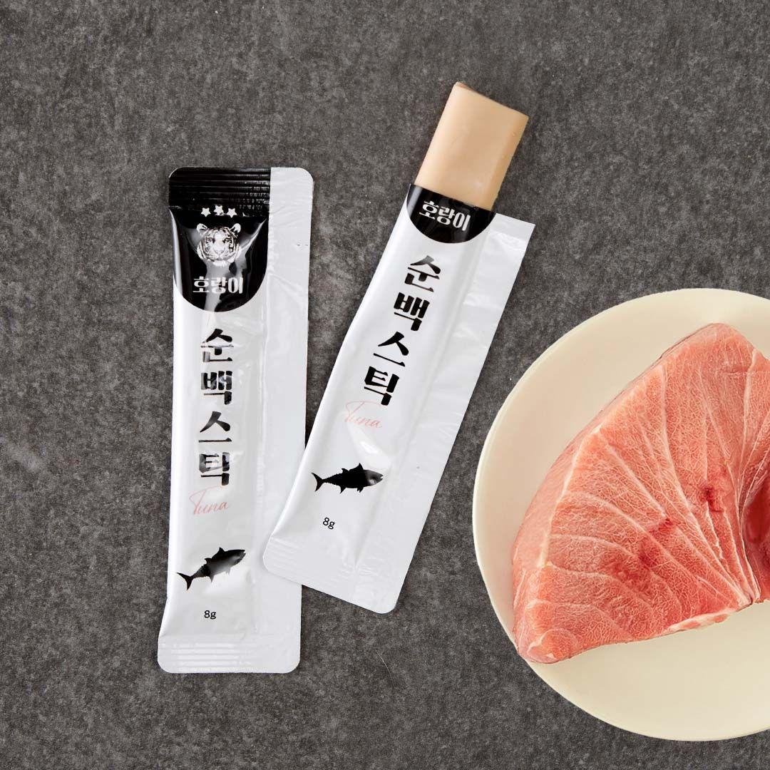 [주말특가][체험팩] 호랑이 순백스틱 참치 8g*1p
