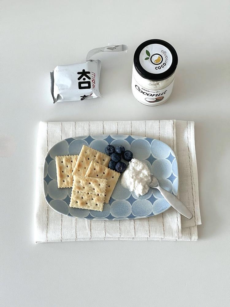 Bubble plate • 직사각접시 버블 플레이트 디저트접시