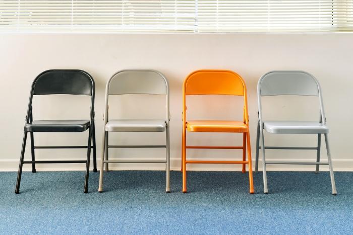 (1+1) 듀코 STEEL 접이식 의자 4color