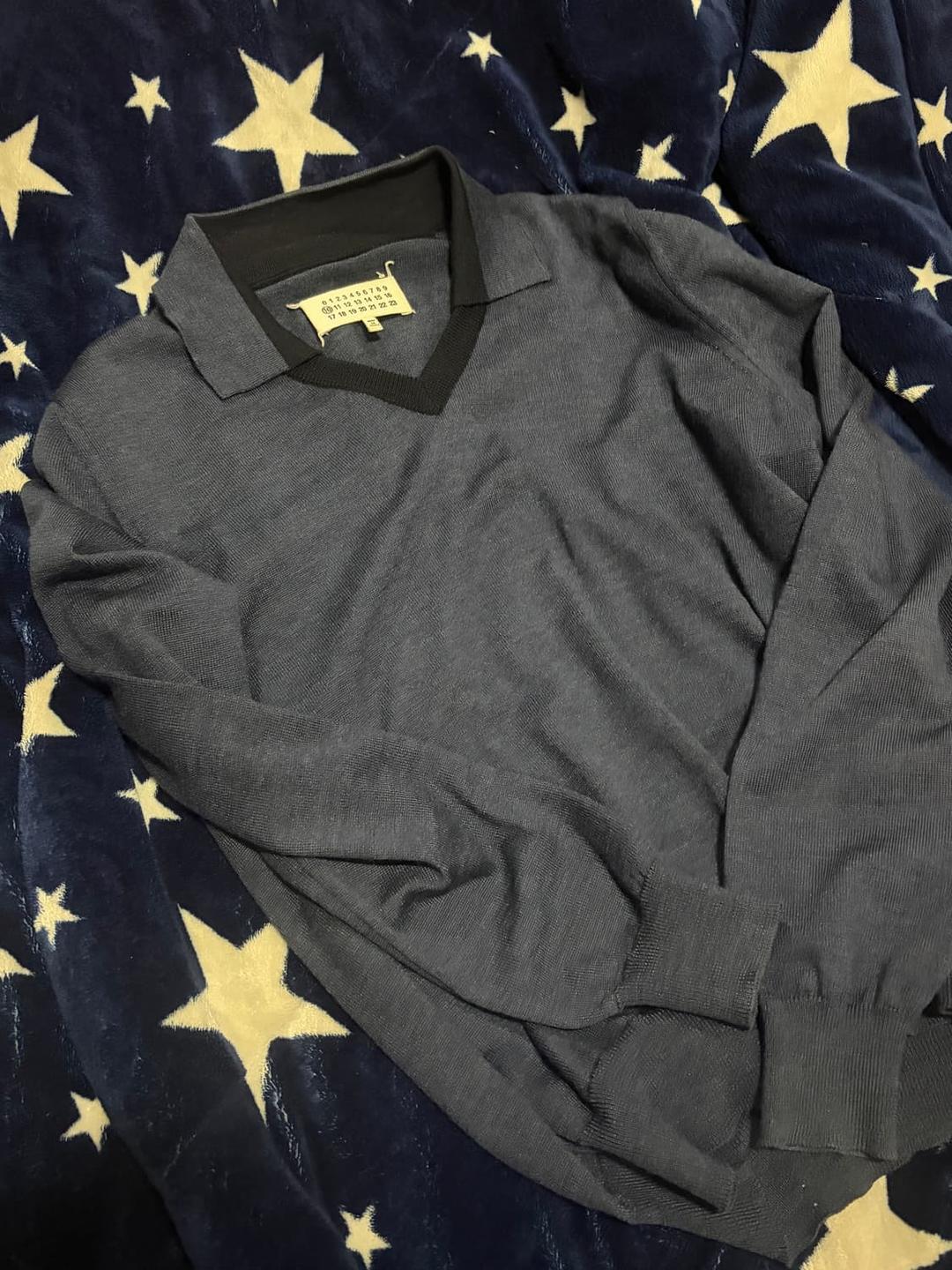 마르지엘라 카라 브이넥 니트 s | 후루츠패밀리