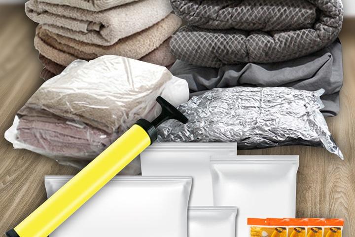 의류 이불 진공 압축팩 진공포장 압축커버 청소기사용가능