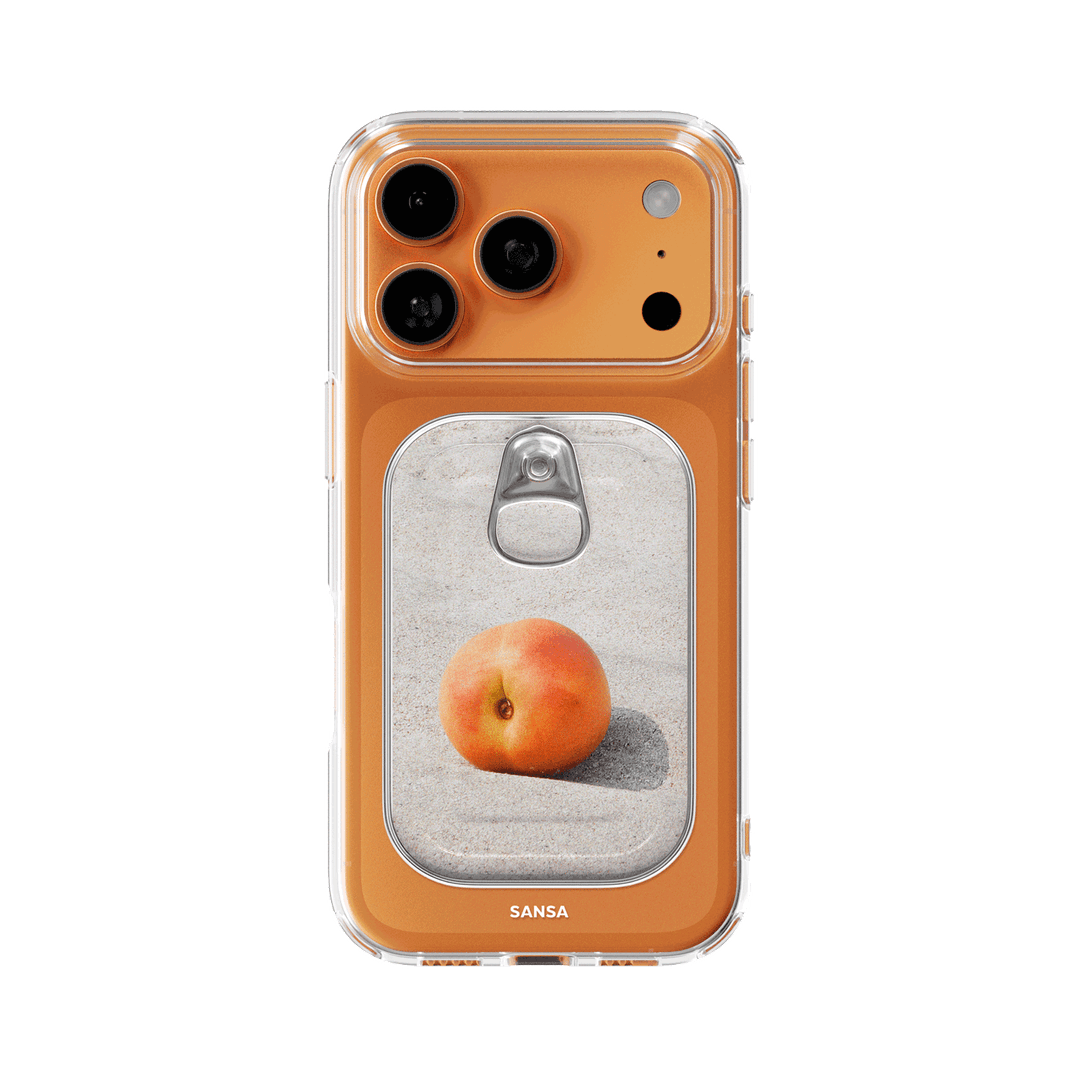 Summer Plum Clear Phone Case