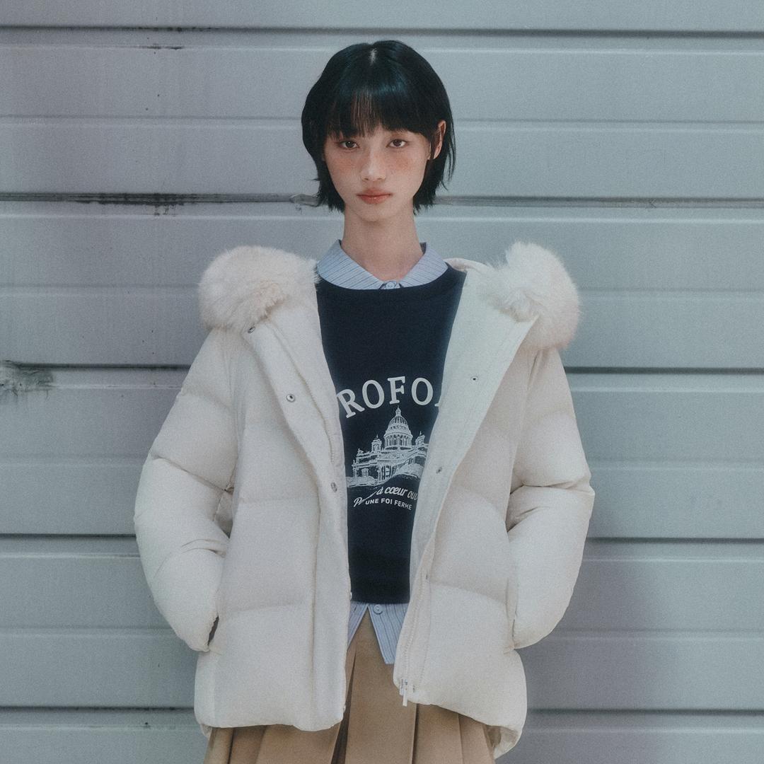 미쏘 스트라이프 정핏 셔츠_MIWYWF930A