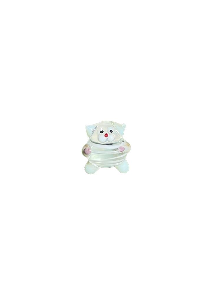 Glass Cat Figurine No.03