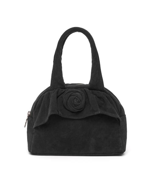 Suede Bang tote Bag (Black)