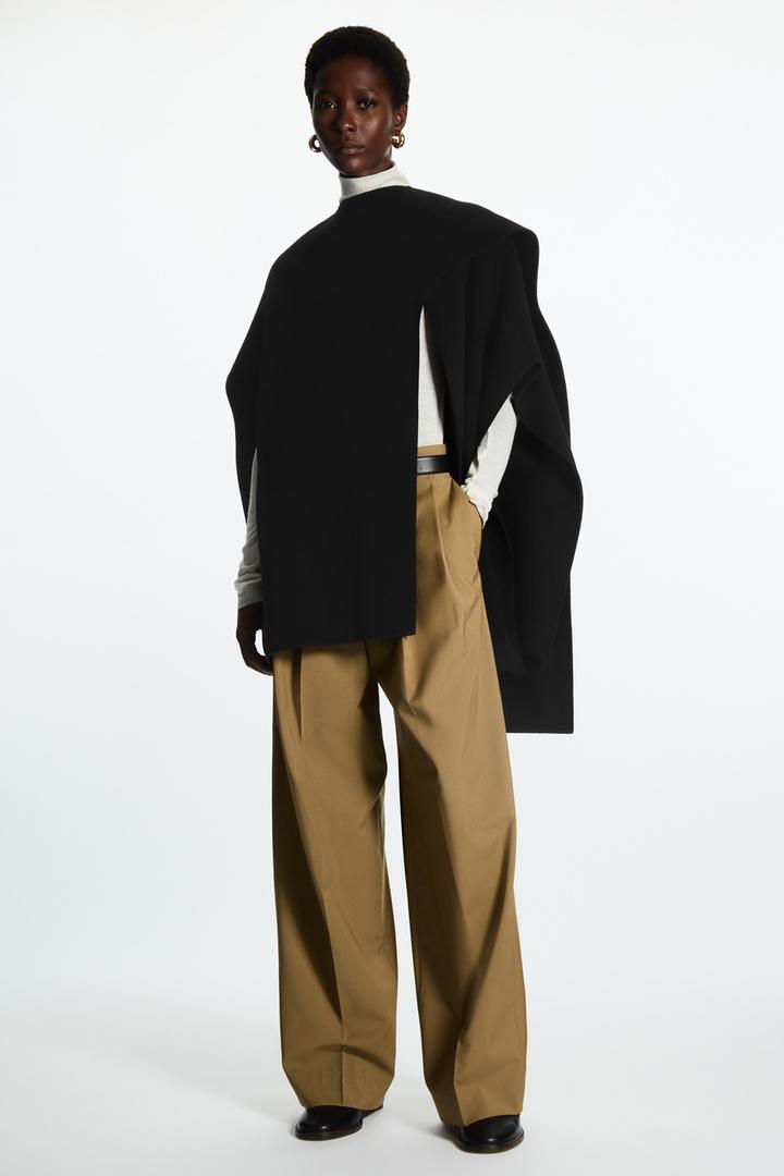 울 블렌드 케이프