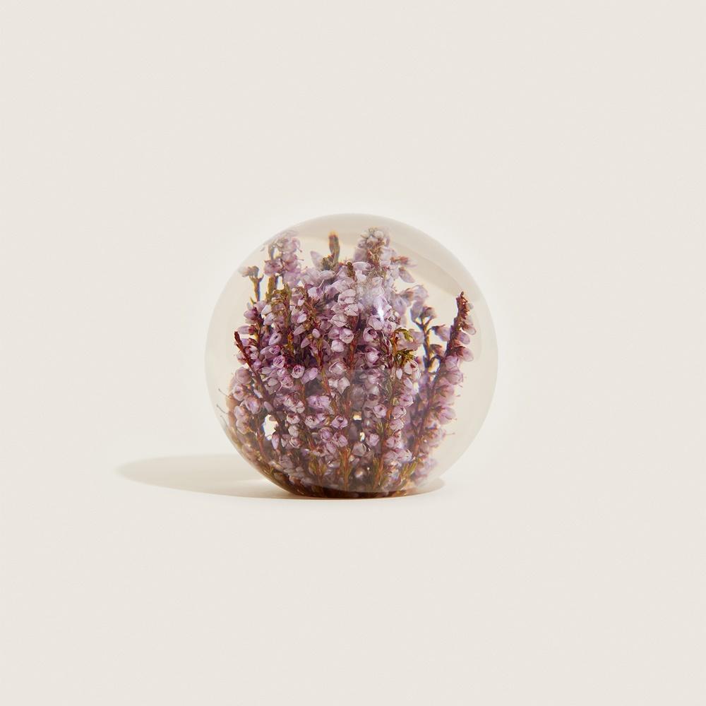 [Hafod Grange] Heather Paperweight - Small