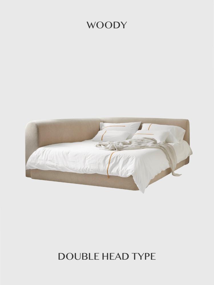 [침대] 우디 더블헤드타입