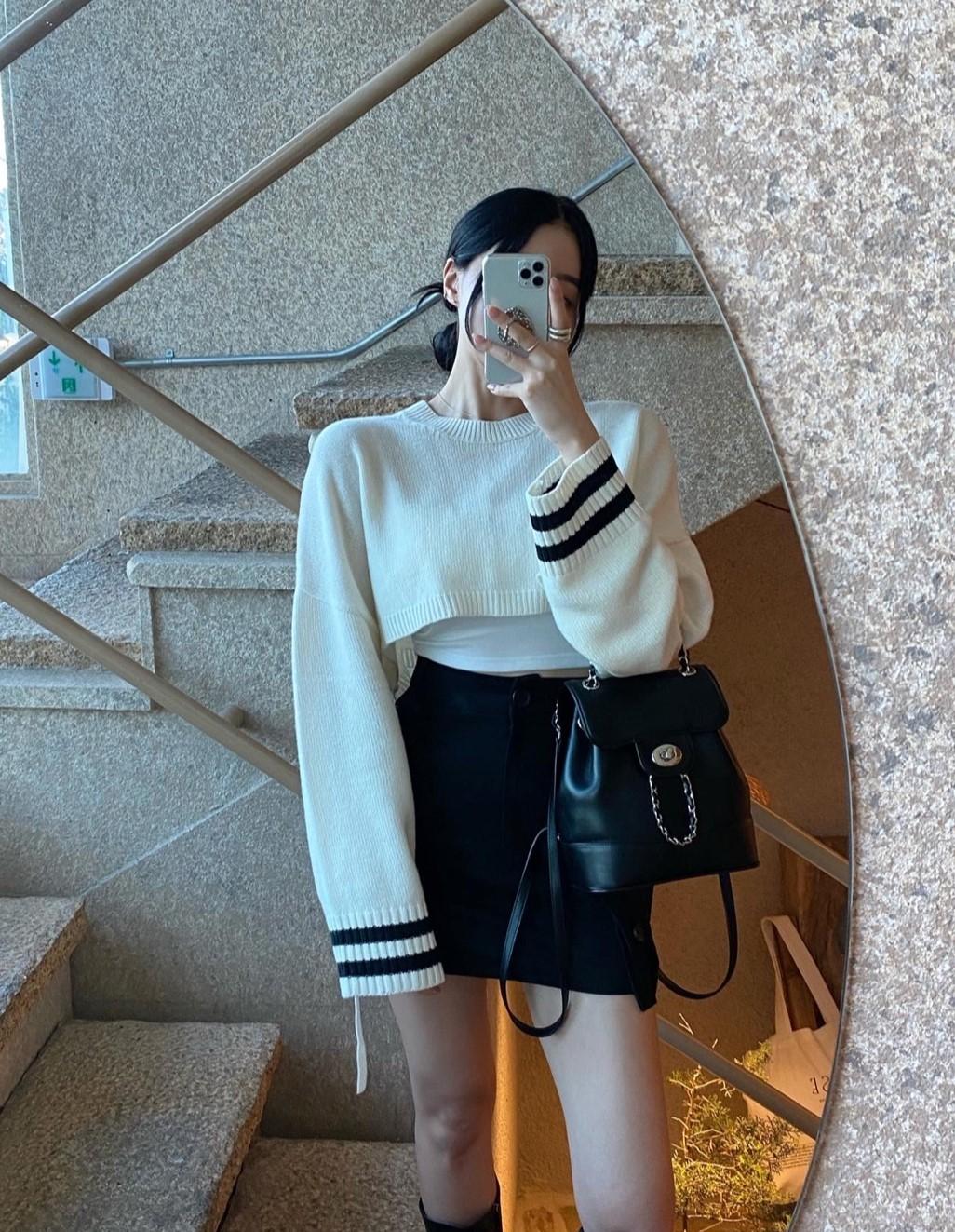 [신상할인]R라인 볼레로 니트4col [페이퍼]