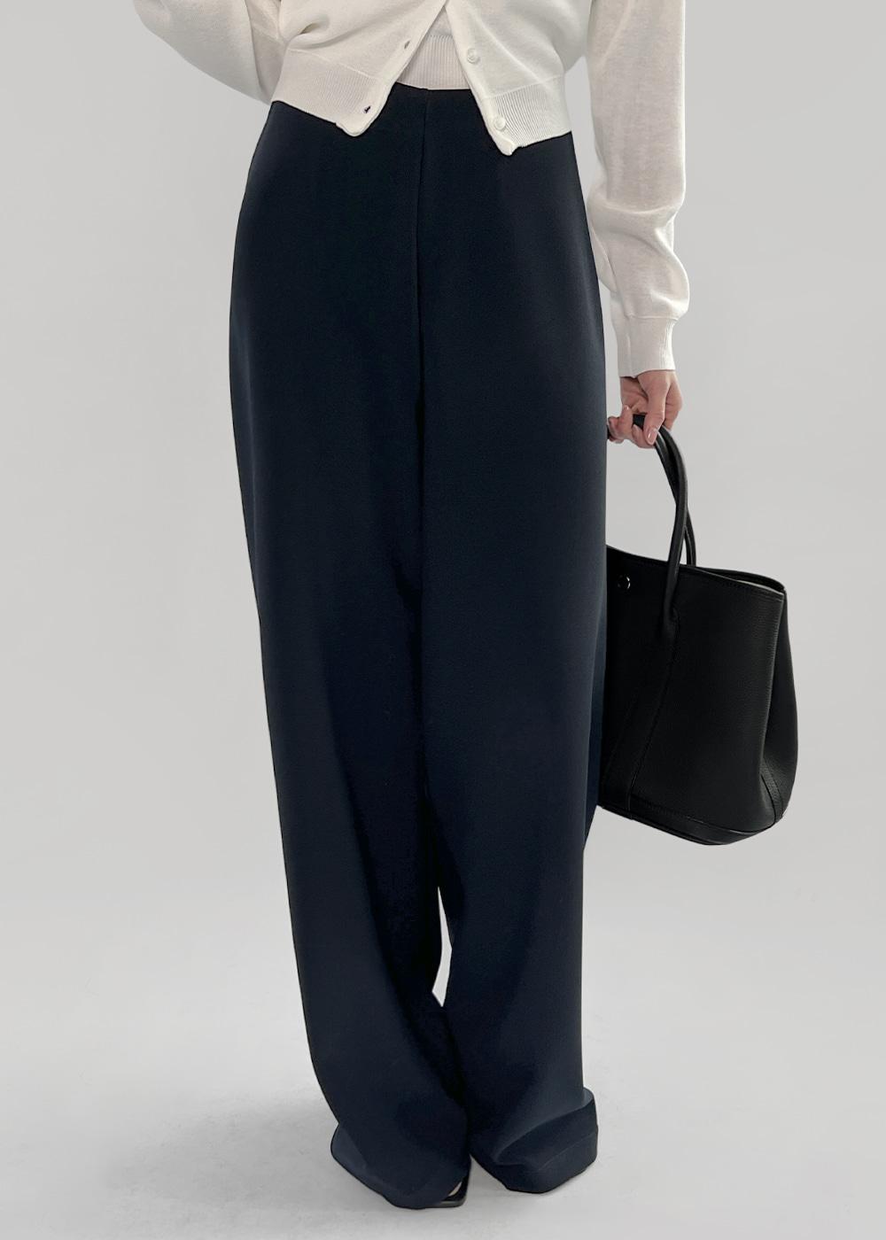 로렌 언오비 스판 슬랙스