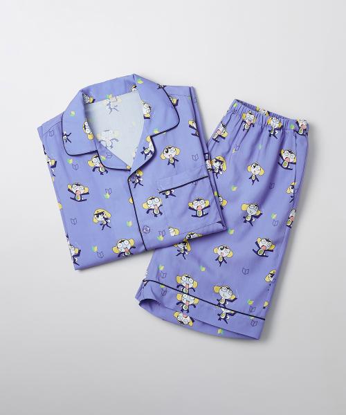 [개구리 중사 케로로] 반팔 파자마(NAVY)_SPPPF26U03