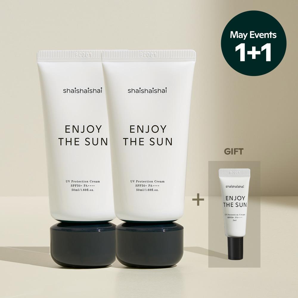 [1+1] 샤이샤이샤이 인조이 더 선 UV 선크림 SPF50 PA++++