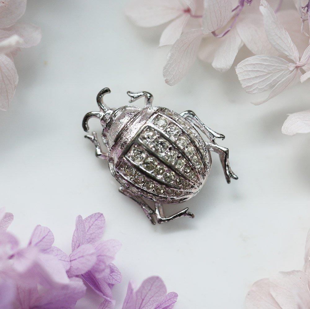 キラキラムシのブローチ - 海福雑貨通販部