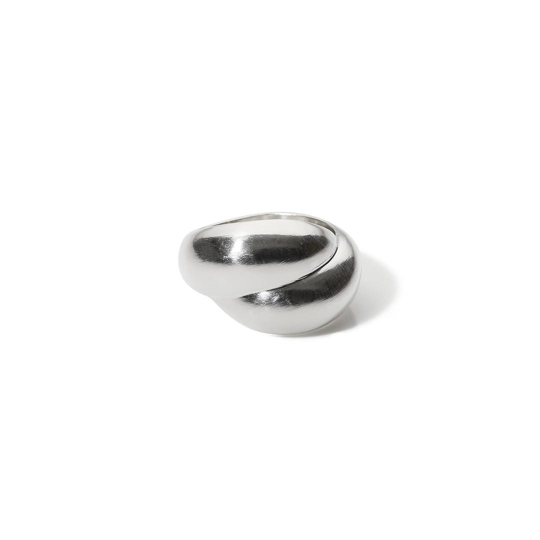 FLOW D RING [SILVER]
