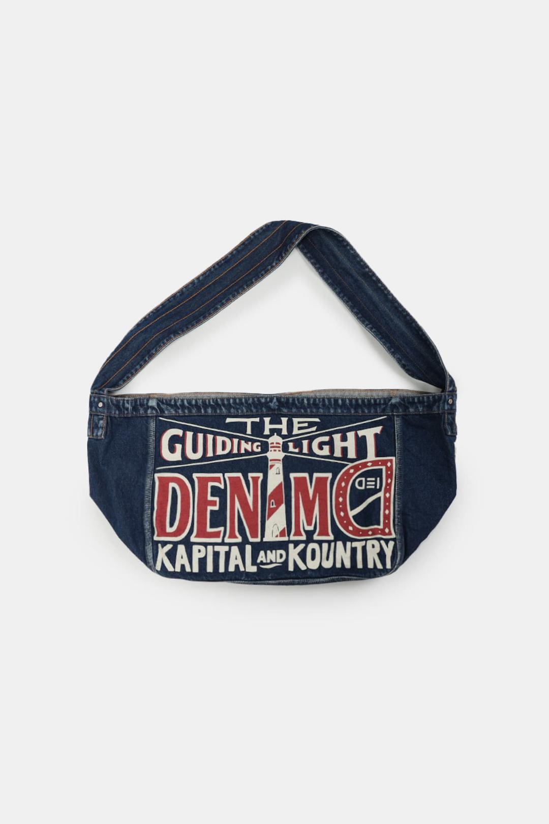 (25SS) 13OZ DENIM NEWS PAPER BAG (GUIDING LIGHT)