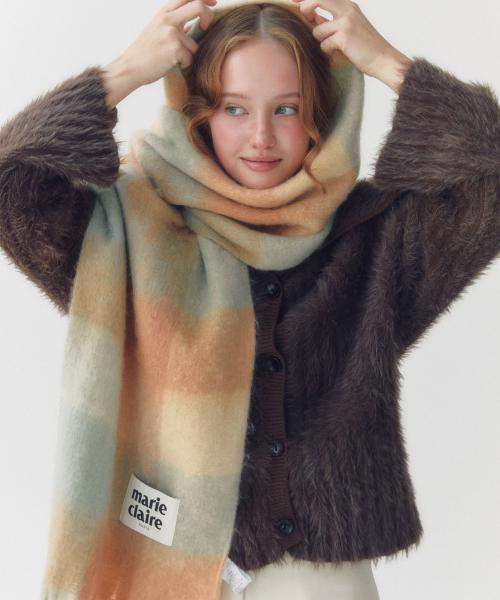 코튼캔디 체크 머플러(MODDSC01MB)