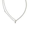 swarovski pearl mix necklace