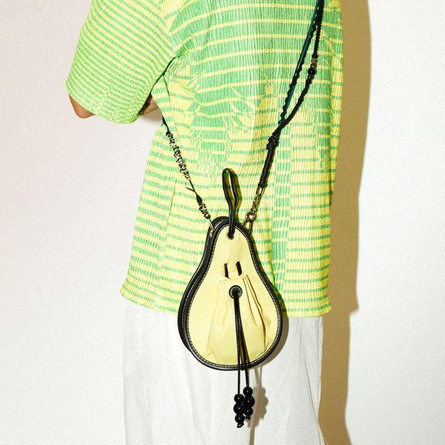 CONP PEAR 크로스백 (라이트옐로우)