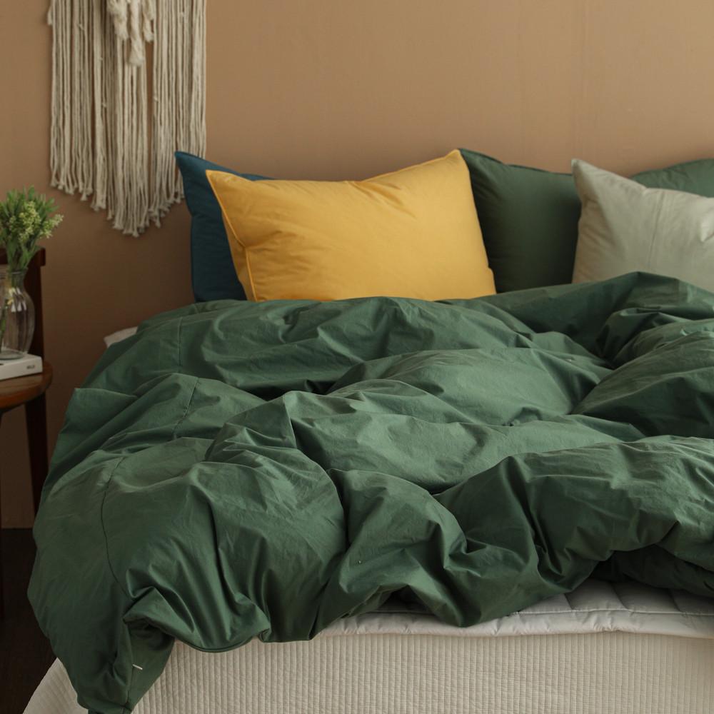 겉바속촉 호텔식 고밀도 순면 60수 사계절 홑/누빔 이불커버 SS/Q&K-13color