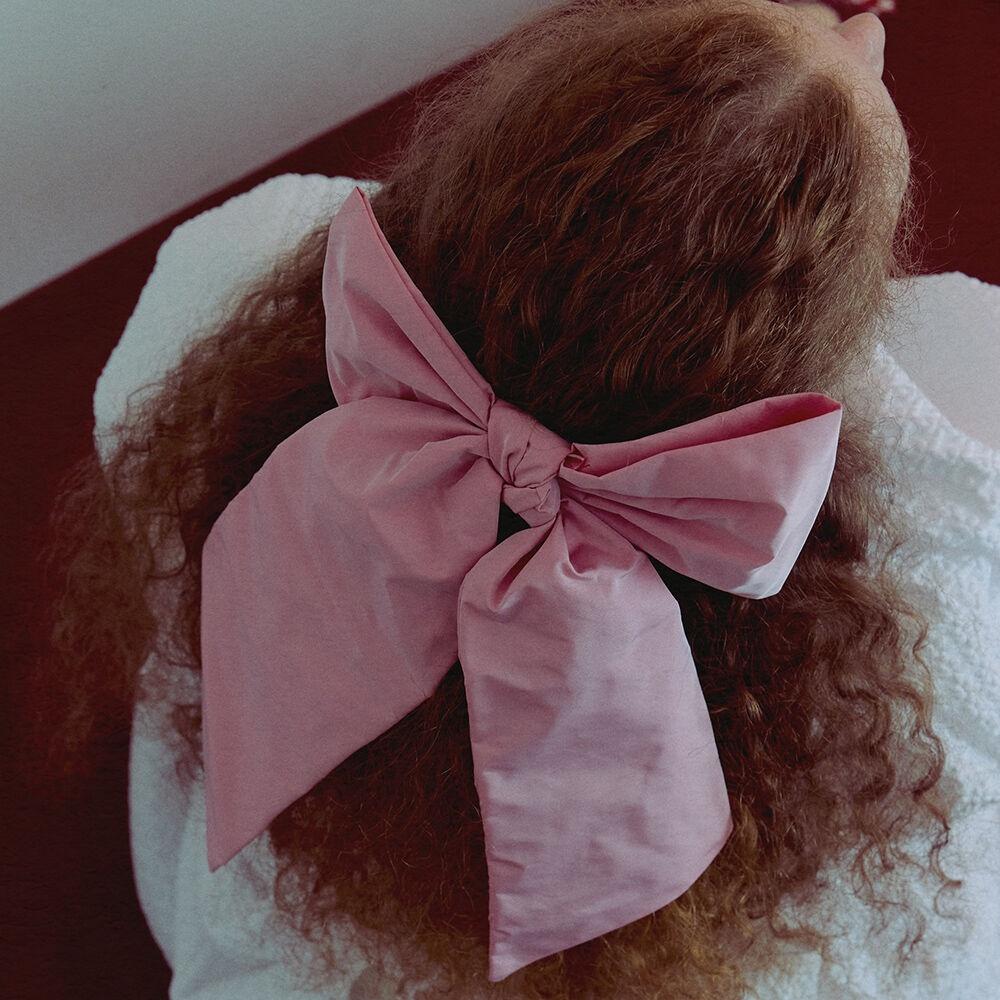 [Elizabeth Moments] Pink Long Memory Ribbon Hair Pin